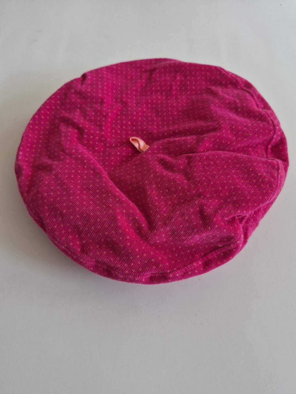 Vintage Gap Fuchsia Pink Velvet Baby Hat Beret